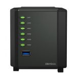 Synology DiskStation DS419slim Armada 385 Ethernet LAN Tower Black NAS