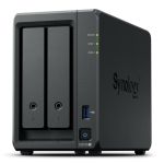 Synology DiskStation DS725+ NAS/storage server Ryzen Embedded R1600 4 GB DDR4 0 TB Black