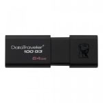 Kingston Technology DataTraveler 100 G3 USB flash drive 64 GB USB Type-A 3.2 Gen 1 (3.1 Gen 1) Black