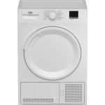 Beko DTLCE80051W 8kg Condenser Tumble Dryer with Sensor Programmes