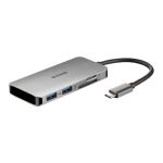 D-Link DUB-M610 notebook dock/port replicator Wired USB 3.2 Gen 1 (3.1 Gen 1) Type-C Aluminium, Black