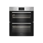 Indesit Electric Built Under Double Oven - Stainless Steel