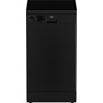 Beko DVS04020B Freestanding Slimline Dishwasher with Quick Programmes