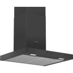 Bosch Serie 2 DWB66BC60B cooker hood Wall-mounted Black 621 m³/h