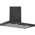 Bosch Serie 2 DWB96BC60B cooker hood Wall-mounted Black 619 m³/h