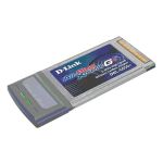 D-Link NIC ENet 54Mpbs Wless PCCard 32bit 54 Mbit/s