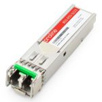 Ruckus - SFP (mini-GBIC) transceiver module - GigE - 1000Base-LHB - LC single-mode - up to 93.2 miles - 1550 nm - for ICX 6430-24, 6430-48, 6430-C12, 6450-24, 6450-48, 6450-C12