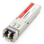 Brocade - SFP (mini-GBIC) transceiver module - GigE - 1000Base-SX - LC multi-mode - up to 1800 ft - 850 nm - for Brocade 6910 Ethernet Access Switch