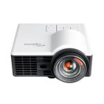 Optoma ML1050ST+ data projector 1000 ANSI lumens DLP WXGA (1280x800) 3D Desktop projector Black,White
