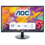 AOC 70 Series E2270SWHN LED display 54.6 cm (21.5") 1920 x 1080 pixels Full HD Black