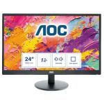 AOC 70 Series E2470SWH LED display 61 cm (24") 1920 x 1080 pixels Full HD LCD Black