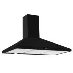 CDA 100cm Chimney Cooker Hood - Black Built-in C 498 m³/h
