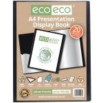 Eco Eco A4 20 Pocket Presentation Display Book