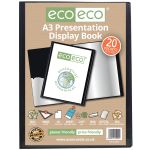 Eco Eco A3 20 Pocket Presentation Display Book