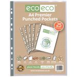 Eco Eco A4 Bag 25 Premier Multi Punched Pockets