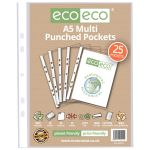 Eco Eco A5 Bag 25 Multi Punched Pockets