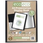 Eco Eco A3 10 Pocket Presentation Display Book