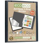 Eco Eco A4 95% Recycled Presentation Deep Ring Binder - Single