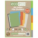 Eco Eco A4 Set 5 Index File Dividers