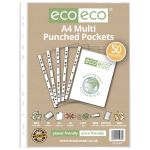Eco Eco A4 Bag 50 Multi Punched Pockets