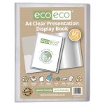 Eco Eco A4 Clear 60Pkt Presentation Display Book