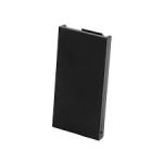 LMS 50mm x 25mm Blanking Plate / Blank for Face Plate  - Black