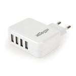 EnerGenie EG-U4AC-02 mobile device charger Universal White AC Indoor