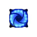 AVP 1st Player Case Fan 12cm 15x Blue LED 3+4 Pin Connector