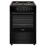 electriQ 60cm Gas Cooker - Black