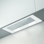 Elica ERA-LUX-WH-80 cooker hood Built-in White 370 m³/h
