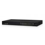 Ubiquiti ES-16-150W network switch Managed L2/L3 Gigabit Ethernet (10/100/1000) Black PoE