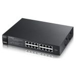 Zyxel ES1100-16P Unmanaged L2 Fast Ethernet (10/100) Black Power over Ethernet (PoE)