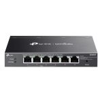 TP-Link Omada ES206GP network switch Managed Gigabit Ethernet (10/100/1000) Power over Ethernet (PoE) Black