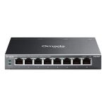 TP-Link Omada ES208GP network switch Managed L2 Gigabit Ethernet (10/100/1000) Power over Ethernet (PoE) DIN rail Black