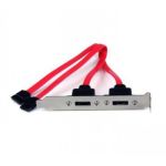 StarTech.com 2 Port SATA to eSATA Slot Plate Bracket