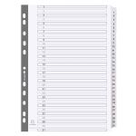 Exacompta Mylar Printed 160 GSM Indices