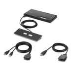 Belkin F1DN102MOD-HH-4 KVM switch Black