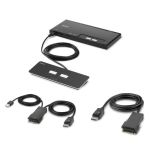 Belkin 2-Port Single Head DP Modular Secure KVM Switch PP4.0 W/ Remote - F1DN102MOD-PP-4