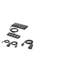 Belkin F1DN104MOD-PP-4 KVM switch Black