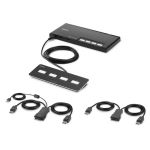 Belkin F1DN204MOD-PP-4 KVM switch Black