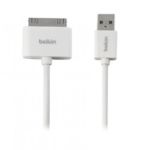 Belkin F2CU005BT3MWH mobile phone cable White USB A Apple 30-pin 3 m