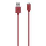 Belkin F2CU012BT2M-RED USB cable 2 m 2.0 USB A Micro-USB B