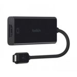 Belkin F2CU038BTBLK cable interface/gender adapter USB type C HDMI Black