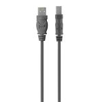 Belkin USB 2.0 A - USB 2.0 B, 1.8m USB cable USB A USB B Grey