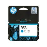 HP F6U12AE/953 Ink cartridge cyan, 630 pages 9ml for HP OfficeJet Pro 7700/8210/8710