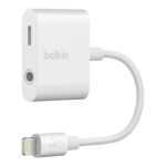 Belkin RockStar 3.5 mm + Lightning Lightning White