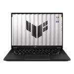 ASUS TUF Gaming A14 FA401KM-RG003W AMD Ryzen AI 7 350 Laptop 35.6 cm (14") 2.5K 16 GB LPDDR5x-SDRAM 1 TB SSD NVIDIA GeForce RTX 5060 Wi-Fi 6E (802.11ax) Windows 11 Home Belgian Grey