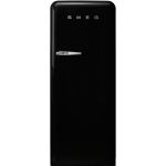 Smeg FAB28RBL5UK combi-fridge Freestanding 270 L Black