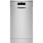 AEG Series 7000 GlassCare Freestanding Slimline Dishwasher - D-Rated, Stainless Steel