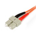 StarTech.com 2m Multimode 62.5/125 Duplex Fiber Patch Cable LC - SC